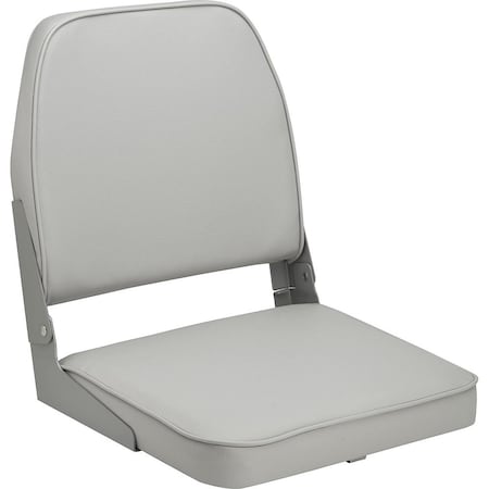 Attwood Attwood Swivl-Eze Low Back Padded Flip Seat - Grey 98395GY